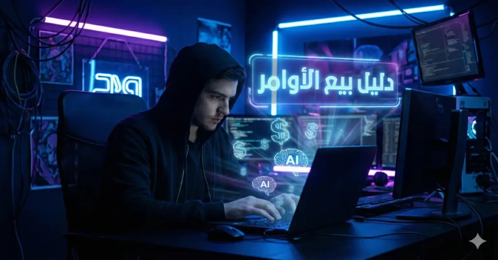 كيفية الربح من بيع الأوامر النصية والعمل كمهندس أوامر في 2025.